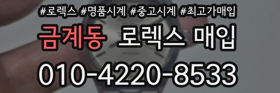 금계동 로렉스 매입