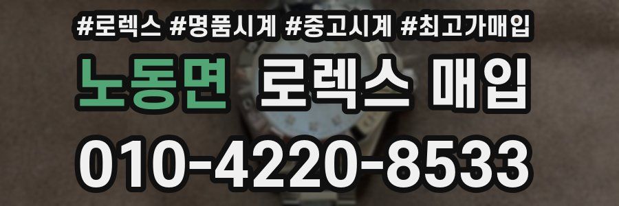 노동면 로렉스 매입