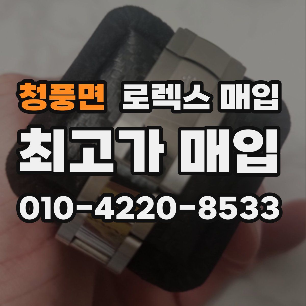 청풍면 로렉스 매입