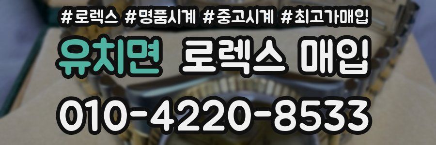 유치면 로렉스 매입