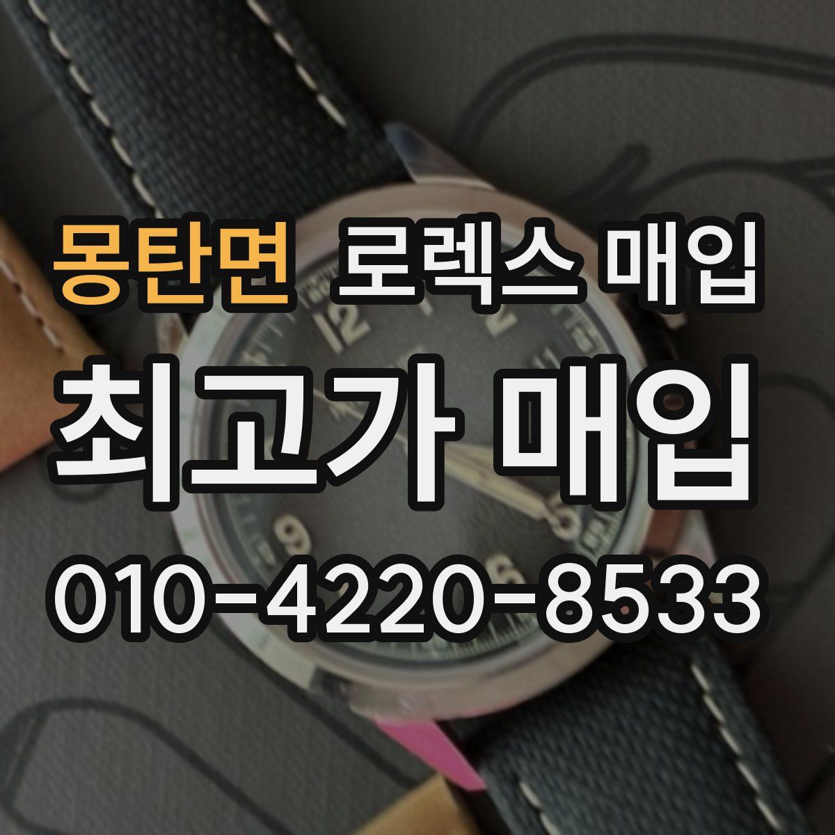 몽탄면 로렉스 매입