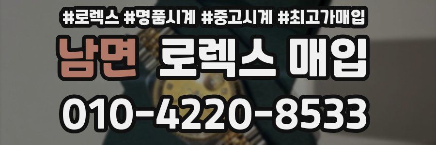 남면 로렉스 매입