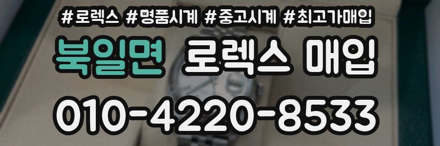 북일면 로렉스 매입