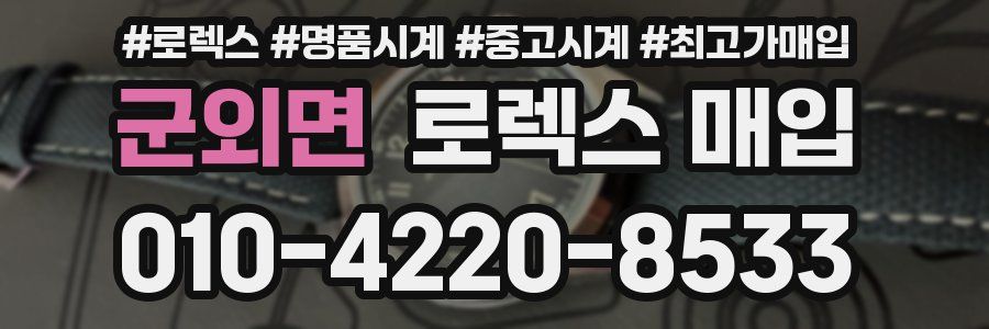 군외면 로렉스 매입