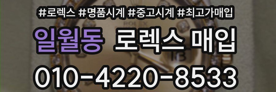 일월동 로렉스 매입