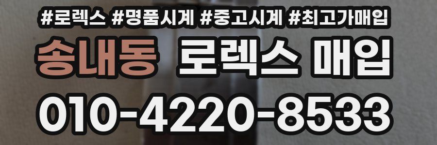 송내동 로렉스 매입