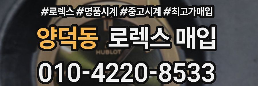 양덕동 로렉스 매입