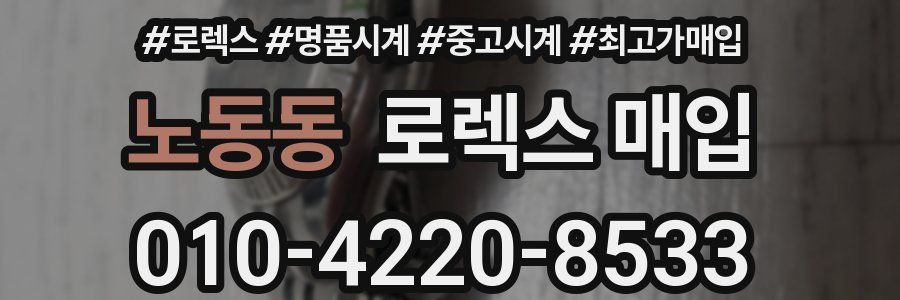 노동동 로렉스 매입