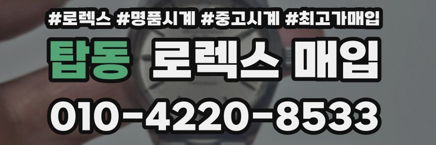 탑동 로렉스 매입