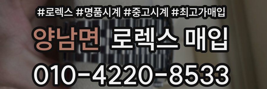 양남면 로렉스 매입