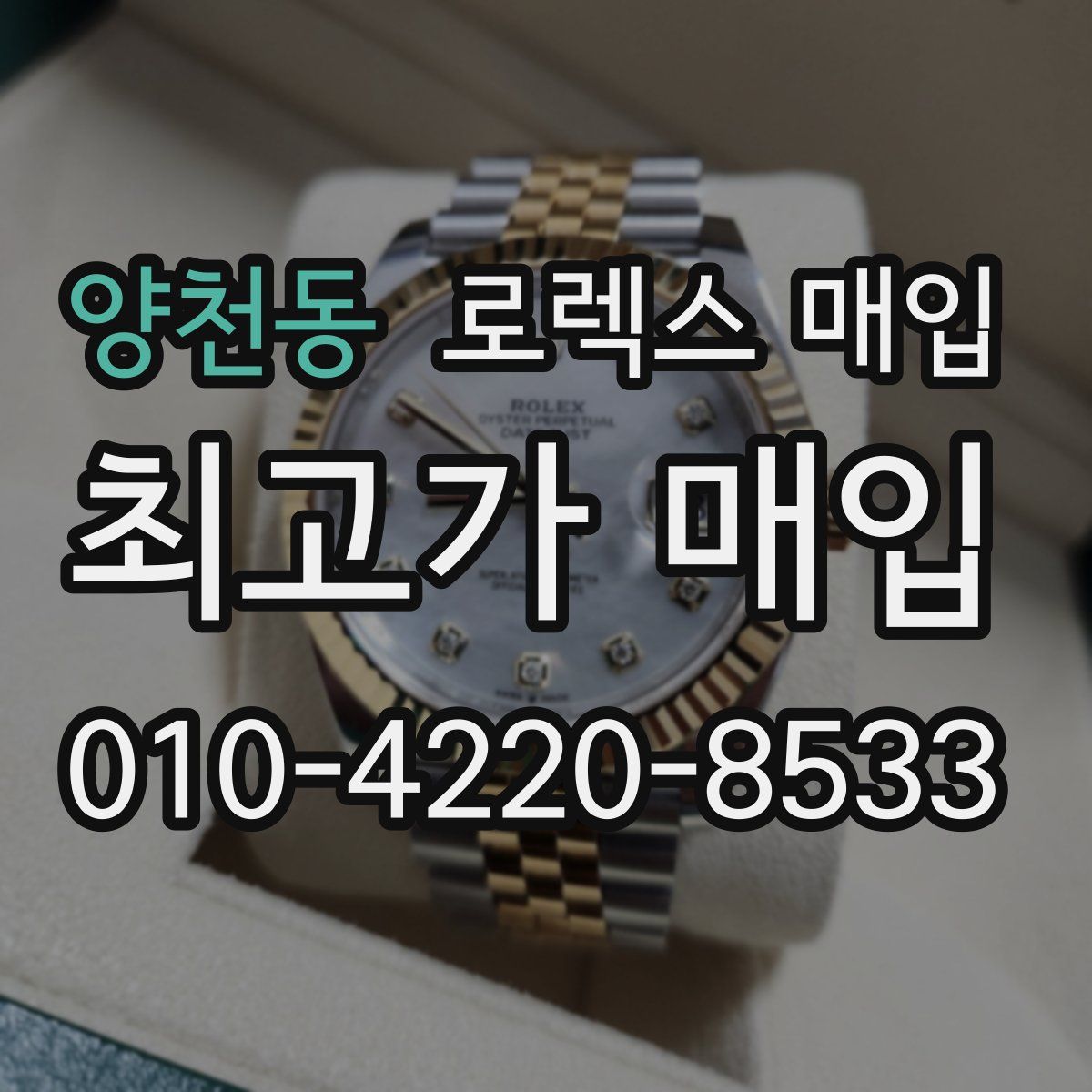 양천동 로렉스 매입