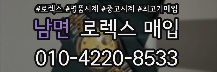 남면 로렉스 매입