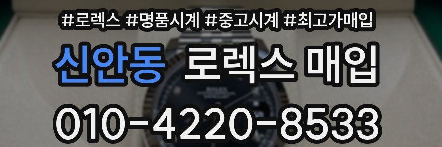 신안동 로렉스 매입