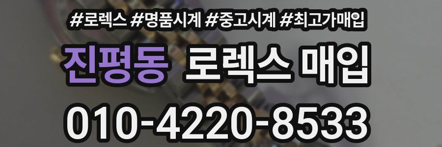 진평동 로렉스 매입
