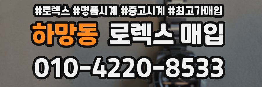 하망동 로렉스 매입