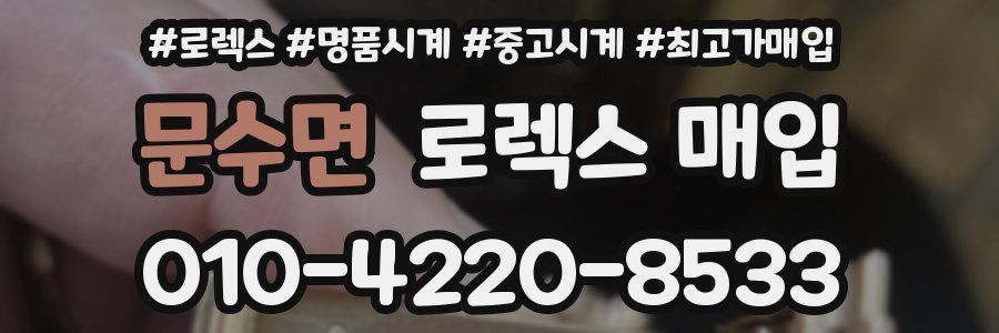 문수면 로렉스 매입