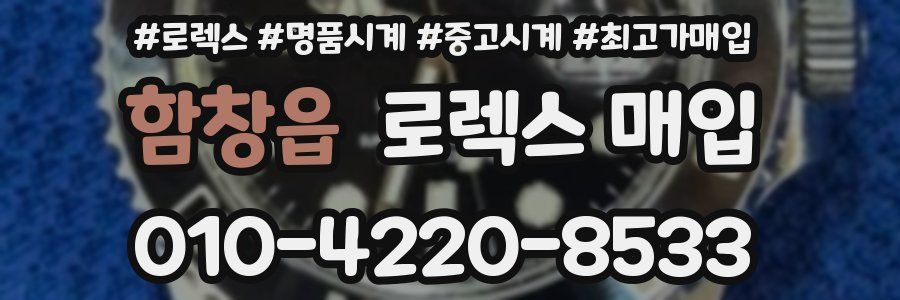 함창읍 로렉스 매입