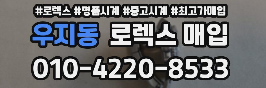 우지동 로렉스 매입