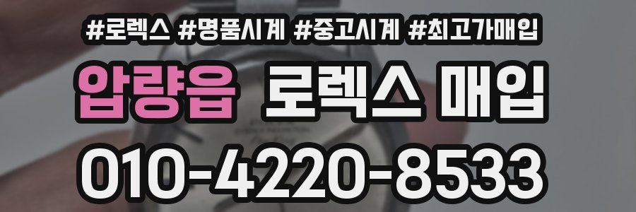 압량읍 로렉스 매입