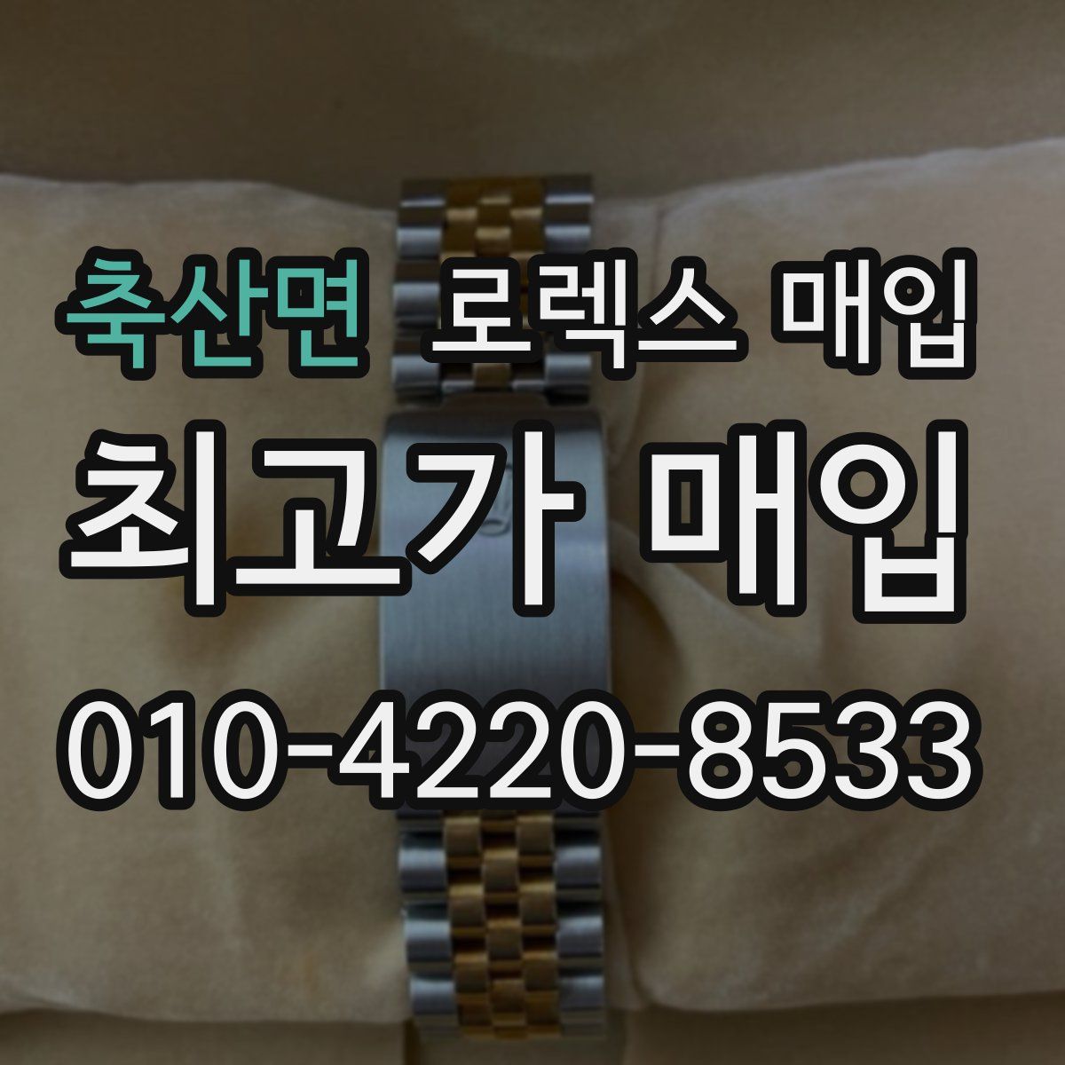 축산면 로렉스 매입