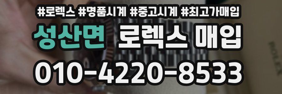 성산면 로렉스 매입