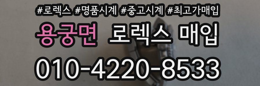 용궁면 로렉스 매입