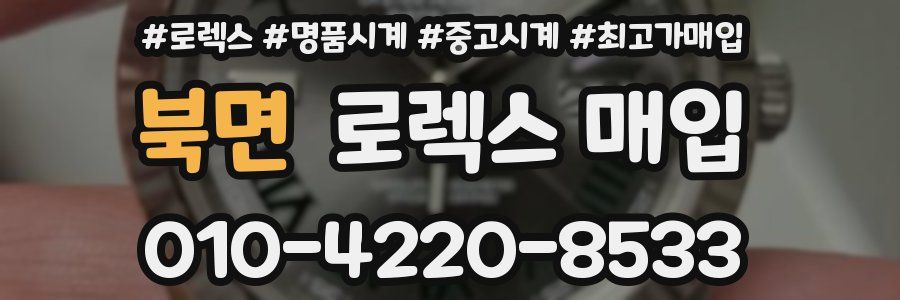 북면 로렉스 매입