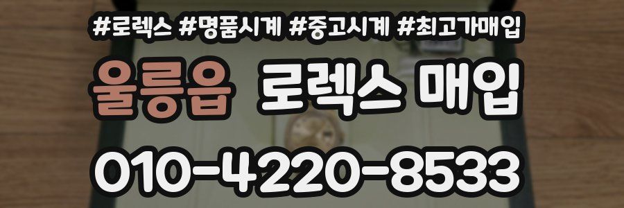 울릉읍 로렉스 매입