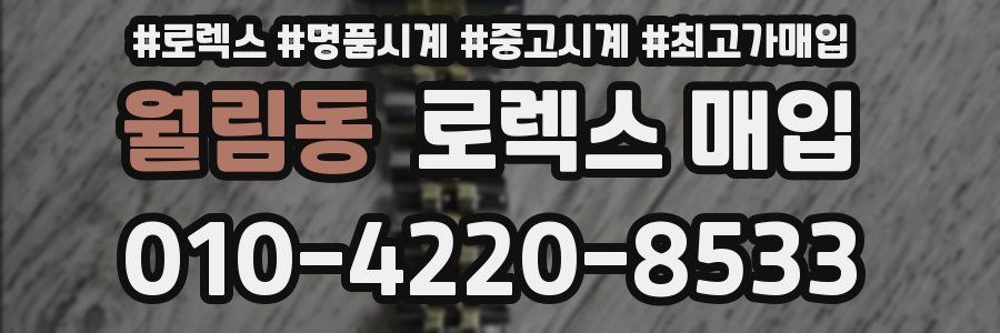 월림동 로렉스 매입