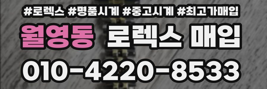 월영동 로렉스 매입