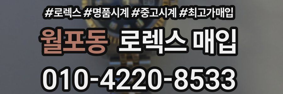 월포동 로렉스 매입