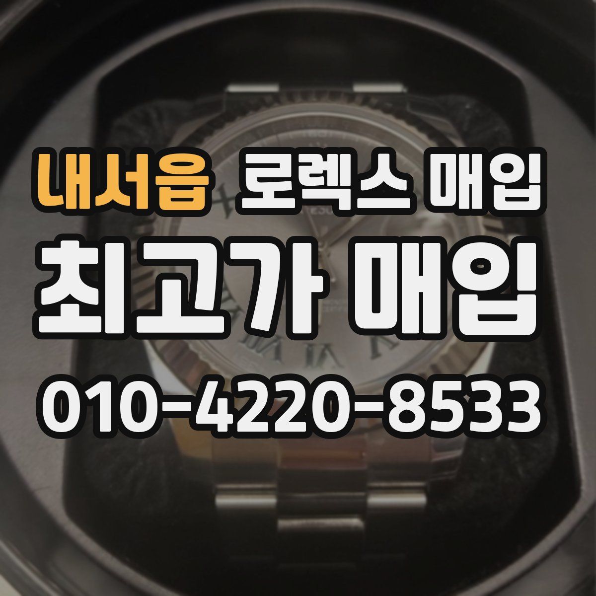 내서읍 로렉스 매입