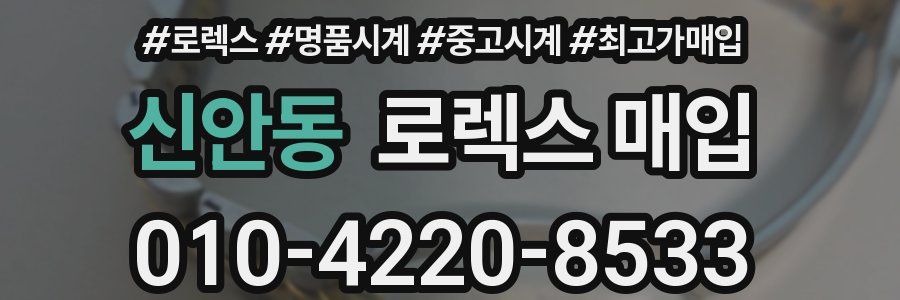 신안동 로렉스 매입