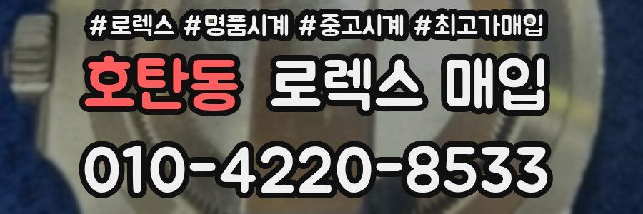 호탄동 로렉스 매입