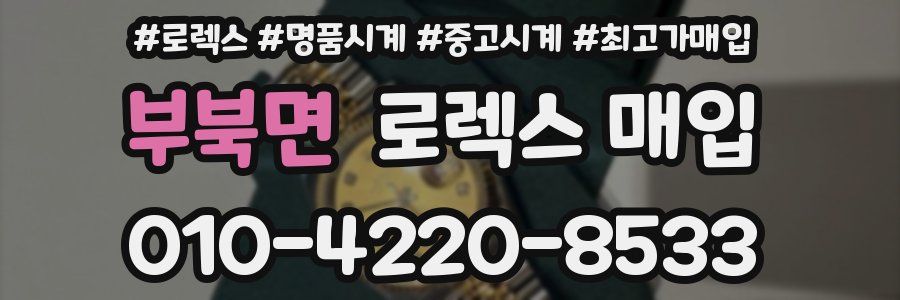 부북면 로렉스 매입