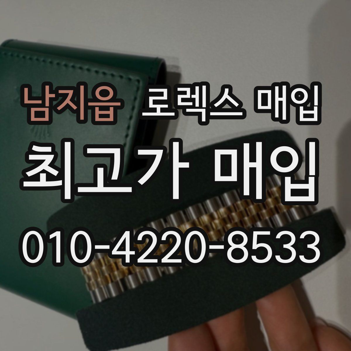 남지읍 로렉스 매입