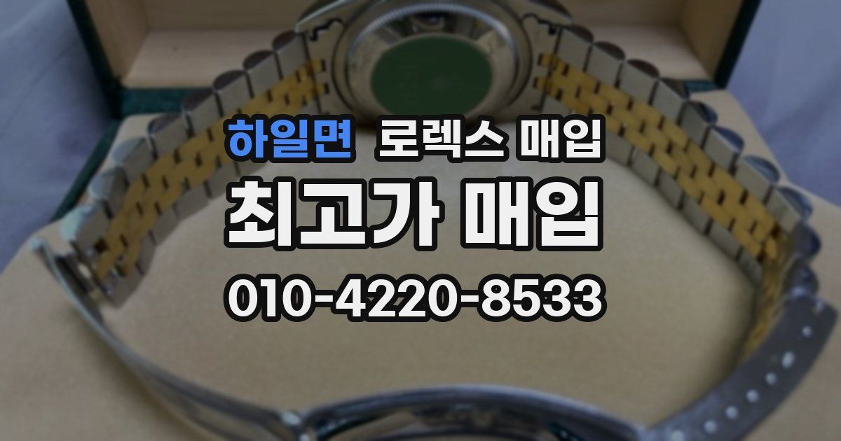 하일면 로렉스 매입