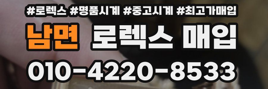 남면 로렉스 매입