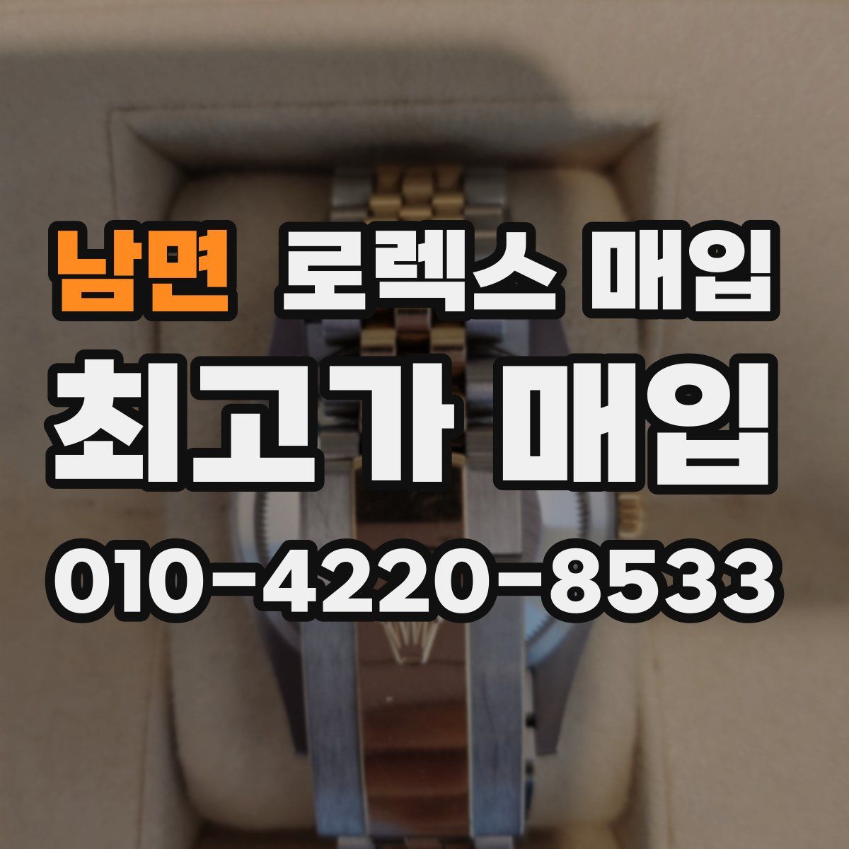 남면 로렉스 매입