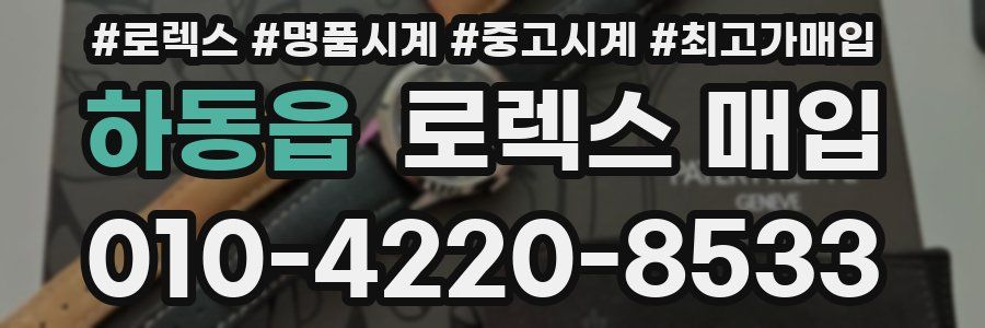 하동읍 로렉스 매입