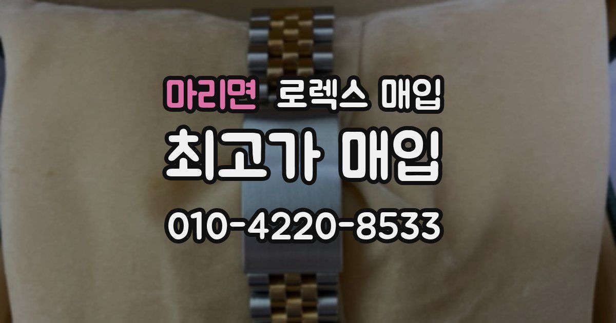 마리면 로렉스 매입