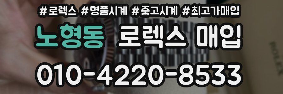 노형동 로렉스 매입