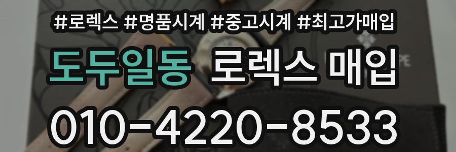 도두일동 로렉스 매입