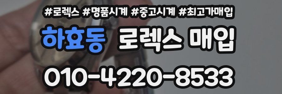 하효동 로렉스 매입