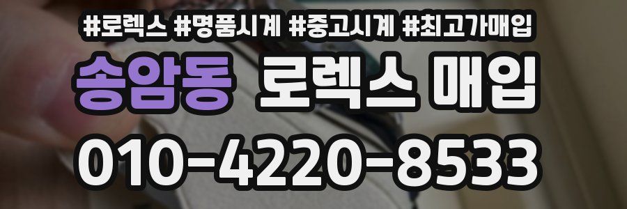 송암동 로렉스 매입