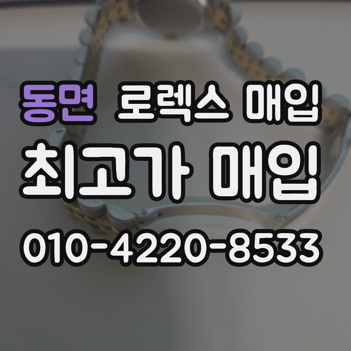 동면 로렉스 매입