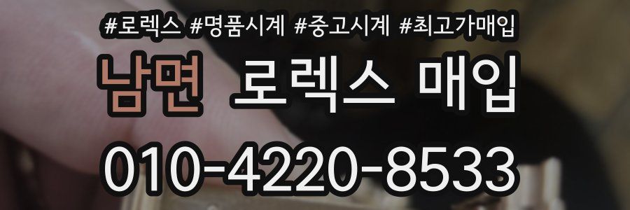 남면 로렉스 매입