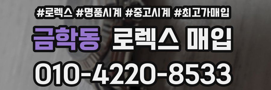 금학동 로렉스 매입