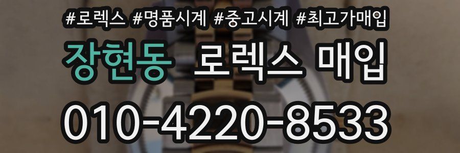 장현동 로렉스 매입