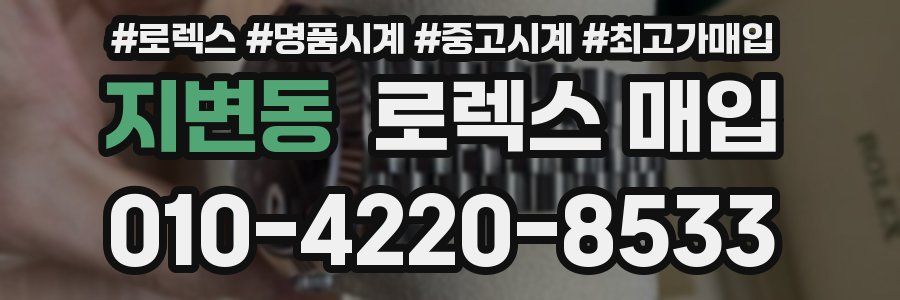 지변동 로렉스 매입